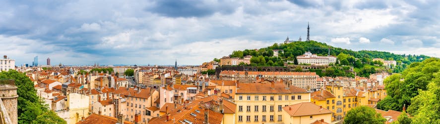 Panoramic and city tour with restaurant meal in Lyon